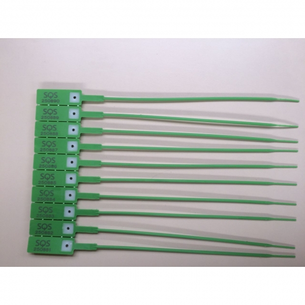 Durchziehplombe Tear-Off S412 L, grün