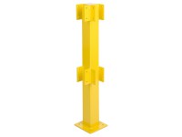 Eckpfosten für Sicherheitsgeländer Stahl