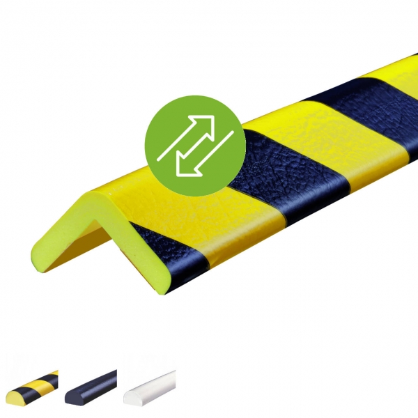 Eckschutzprofil Knuffi® Typ H, wiederverwendbar