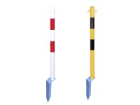 Kettenpfosten 1000 mm inkl. Einschlag-Bodenhülse