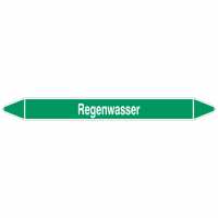 Brady Rohrmarkierer mit Text Regenwasser