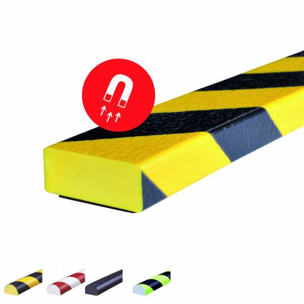 Flächenschutzprofil Knuffi® Typ D, magnetisch