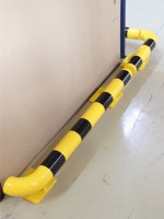 Modularer Wandschutz für den Außeneinsatz