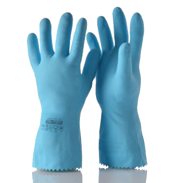 Chemikalienschutzhandschuhe Blue-Care aus Latex