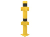 Eckpfosten XL für modulares Sicherheitsgeländer aus Stahl