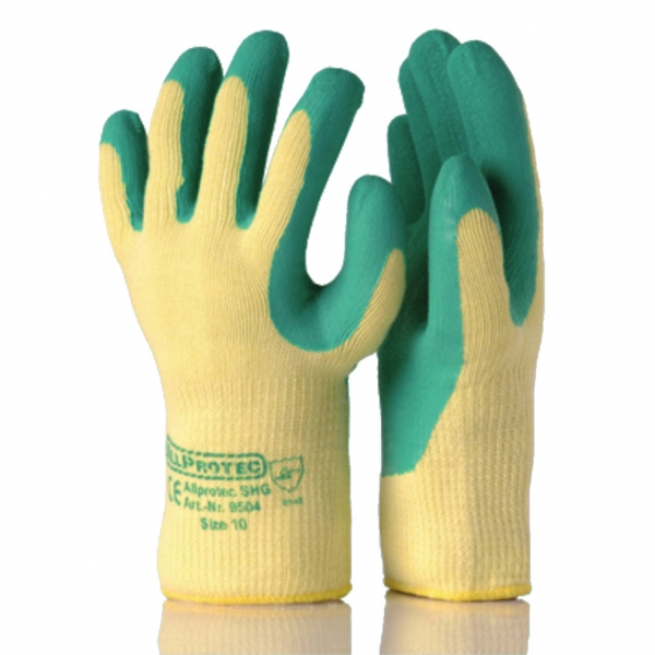 Arbeitshandschuhe SHG mit Latex Teilbeschichtung