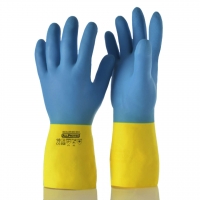 Chemikalienschutzhandschuhe Bicolor-Neo aus Neopren Latex