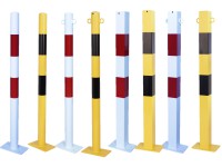 Absperrpfosten zum Aufdübeln