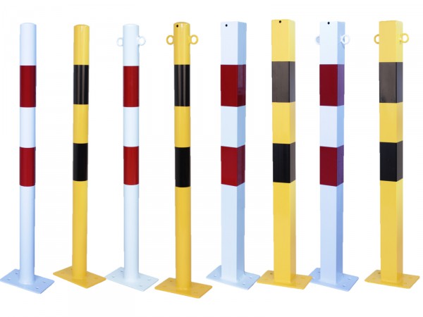 Absperrpfosten zum Aufdübeln