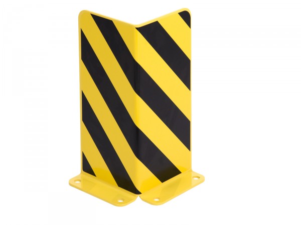 Regal-Anfahrschutz aus Stahl L-Profil