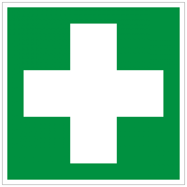 Rettungszeichen Erste Hilfe nach ISO 7010 (E003) / ASR A1.3