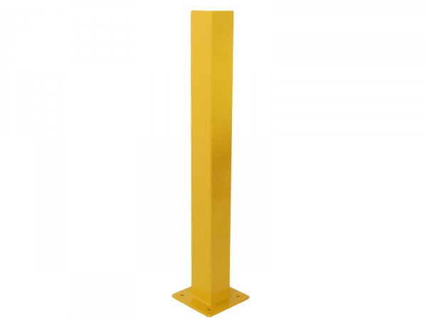 Einzelpfosten für modulares Sicherheitsgeländer aus Stahl