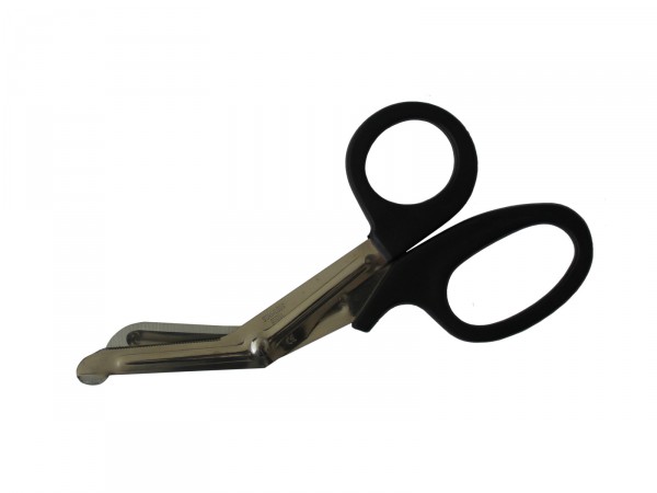 Erste-Hilfe-Schere DIN 58279 B, Kunststoffüberzogener Griff
