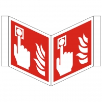 Nasenschild Brandmelder nach ISO 7010 (F005) / ASR A1.3