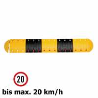 Fahrbahnschwellen bis 20 km/h aus Kunststoff