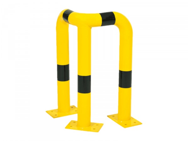 Rammschutz-Eckbügel aus Stahl