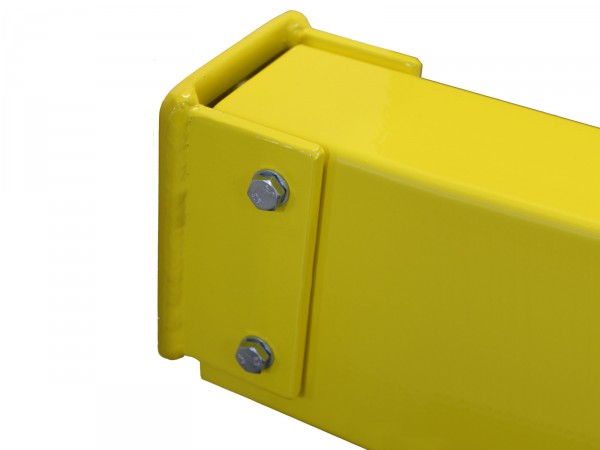 Wandhalterung für modulares Sicherheitsgeländer aus Stahl