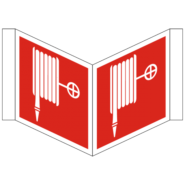 Nasenschild Löschschlauch nach BGV A8 (F03)