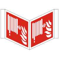 Nasenschild Löschschlauch nach ISO 7010 (F002) / ASR A1.3