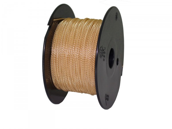 Plombendraht Perlon Messing 0,50x0,30mm (Spule à 100m)