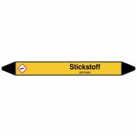 Brady Rohrmarkierer mit Text Stickstoff - ACHTUNG