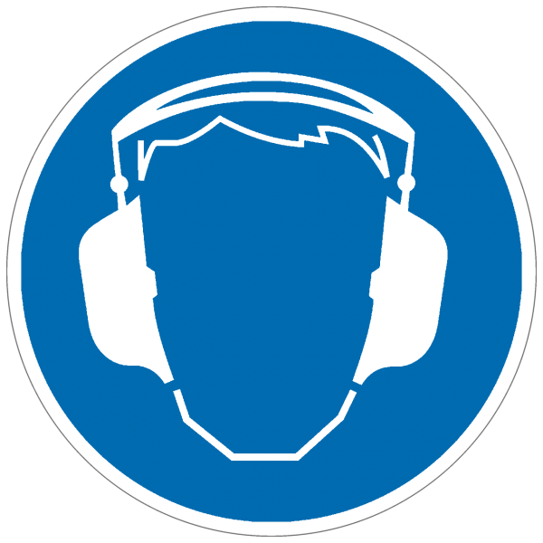 Gebotszeichen Gehörschutz benutzen nach BGV A8 (M03)