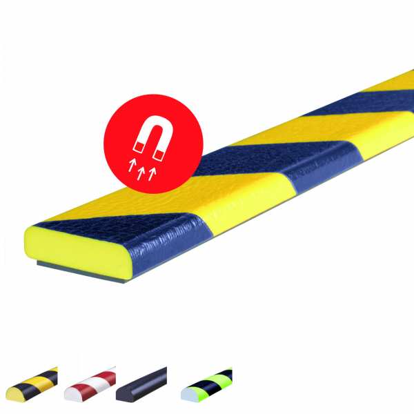 Flächenschutzprofil Knuffi® Typ F, magnetisch