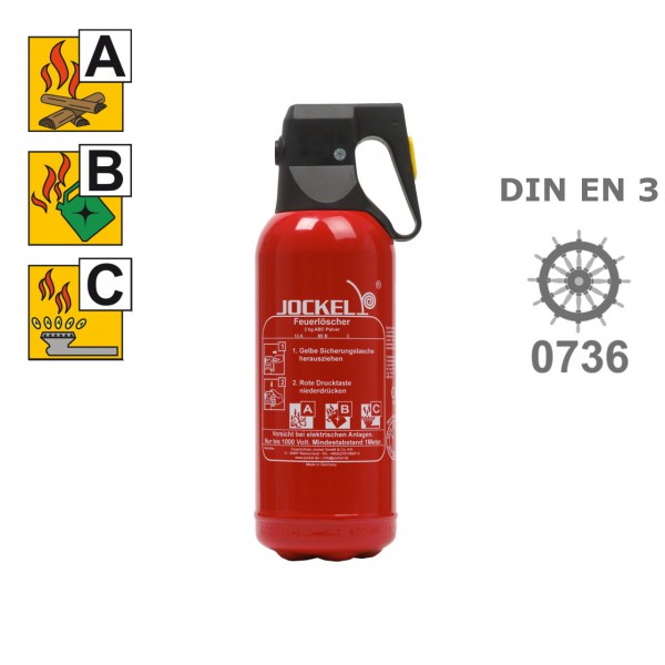 Jockel PS 2 J 13 Pulverlöscher 2 kg