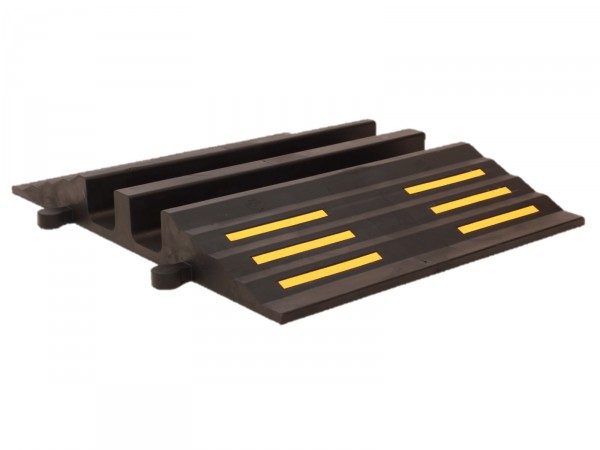 Schlauch- und Kabelbrücke 680 mm, schwarz