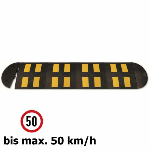 Fahrbahnschwellen bis 50 km/h aus Kunststoff